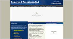 Desktop Screenshot of pomeroygroup.com